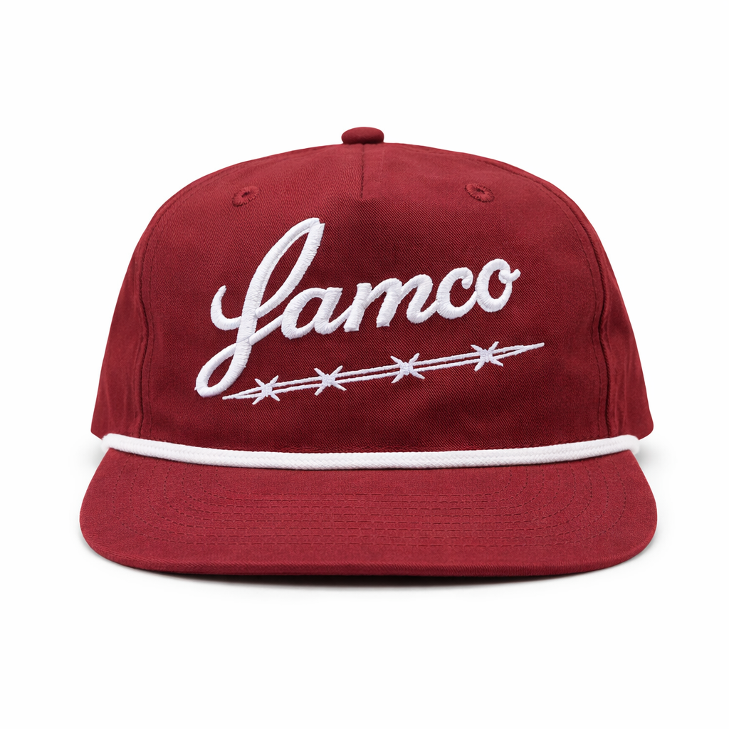 Rope Hat Maroon